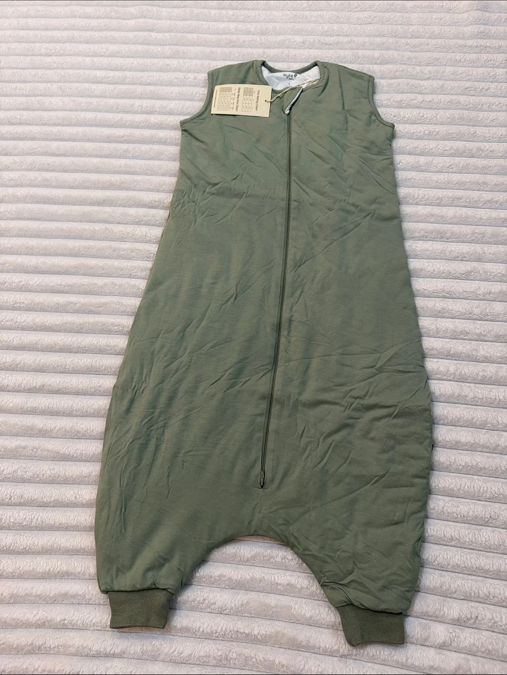 Sleep Bag Walker in Sage 1.0 Tog - Green - L
